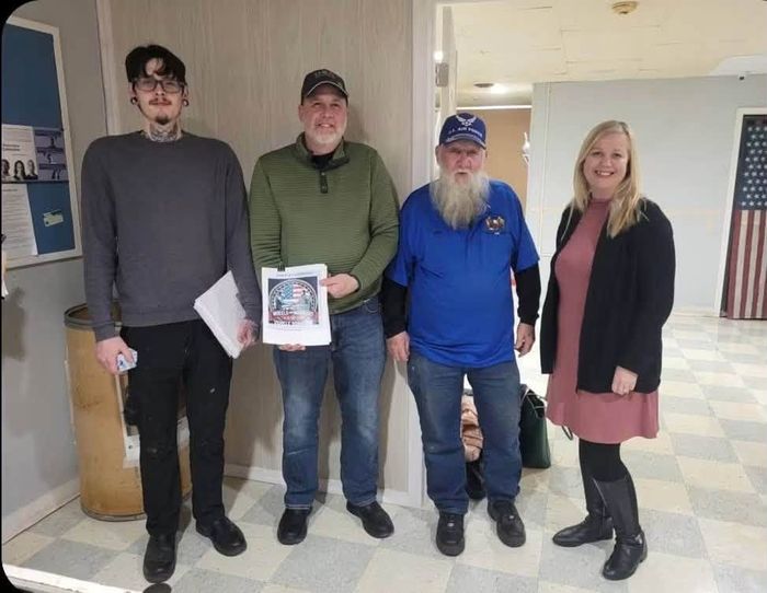 Wheels 4 Warriors team with a veteran recipient